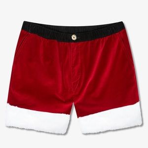 The Ol' St. Nicks Chubbies Shorts Red Christmas shorts